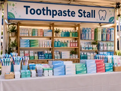 Toothpaste Stall