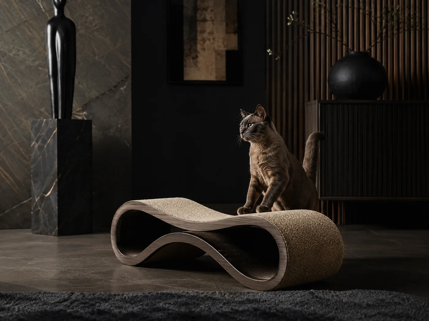 Decor-Friendly Cat Scratcher & Enrichment Pad extra photo 1