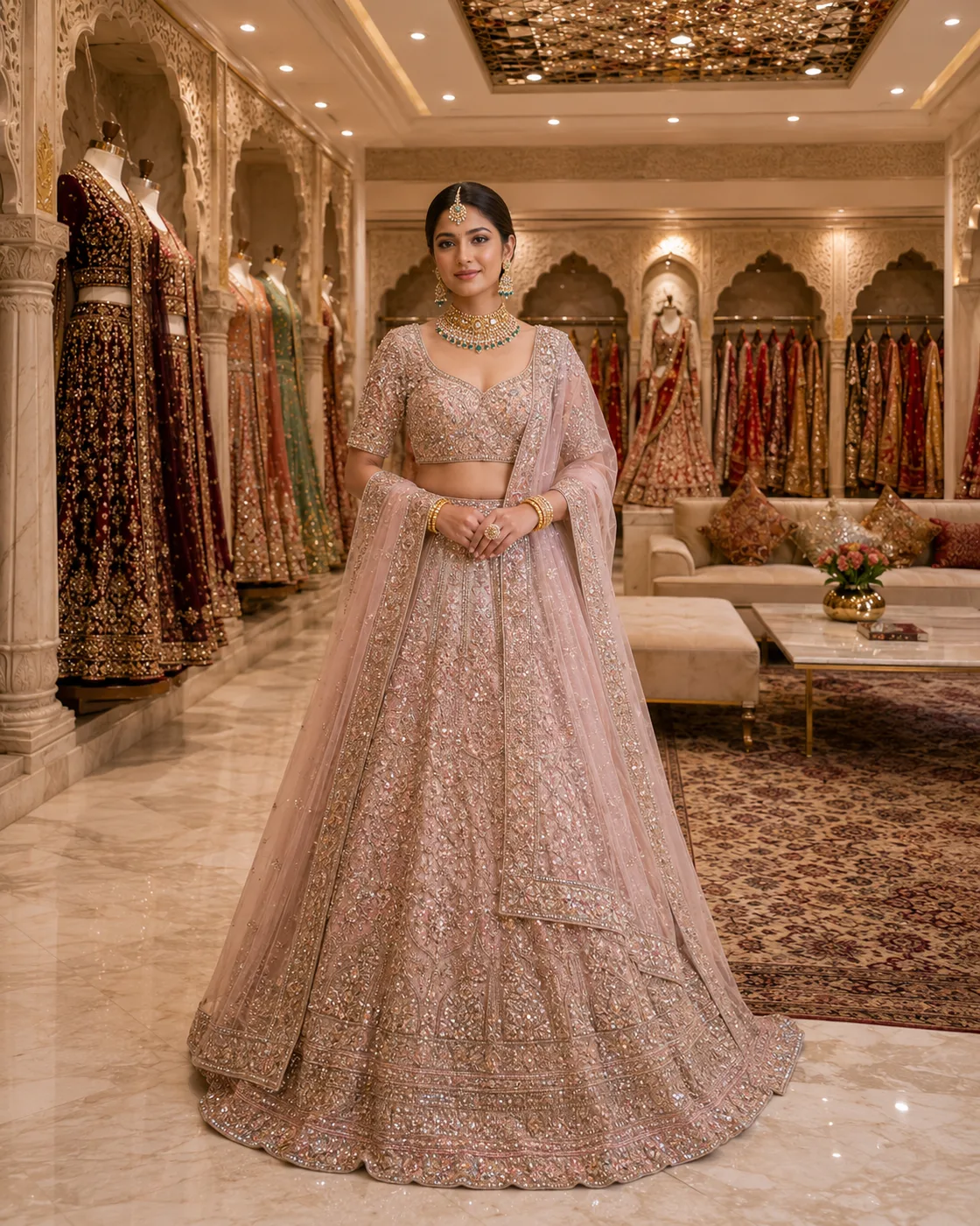 Bridal Wedding Lehenga extra photo 1