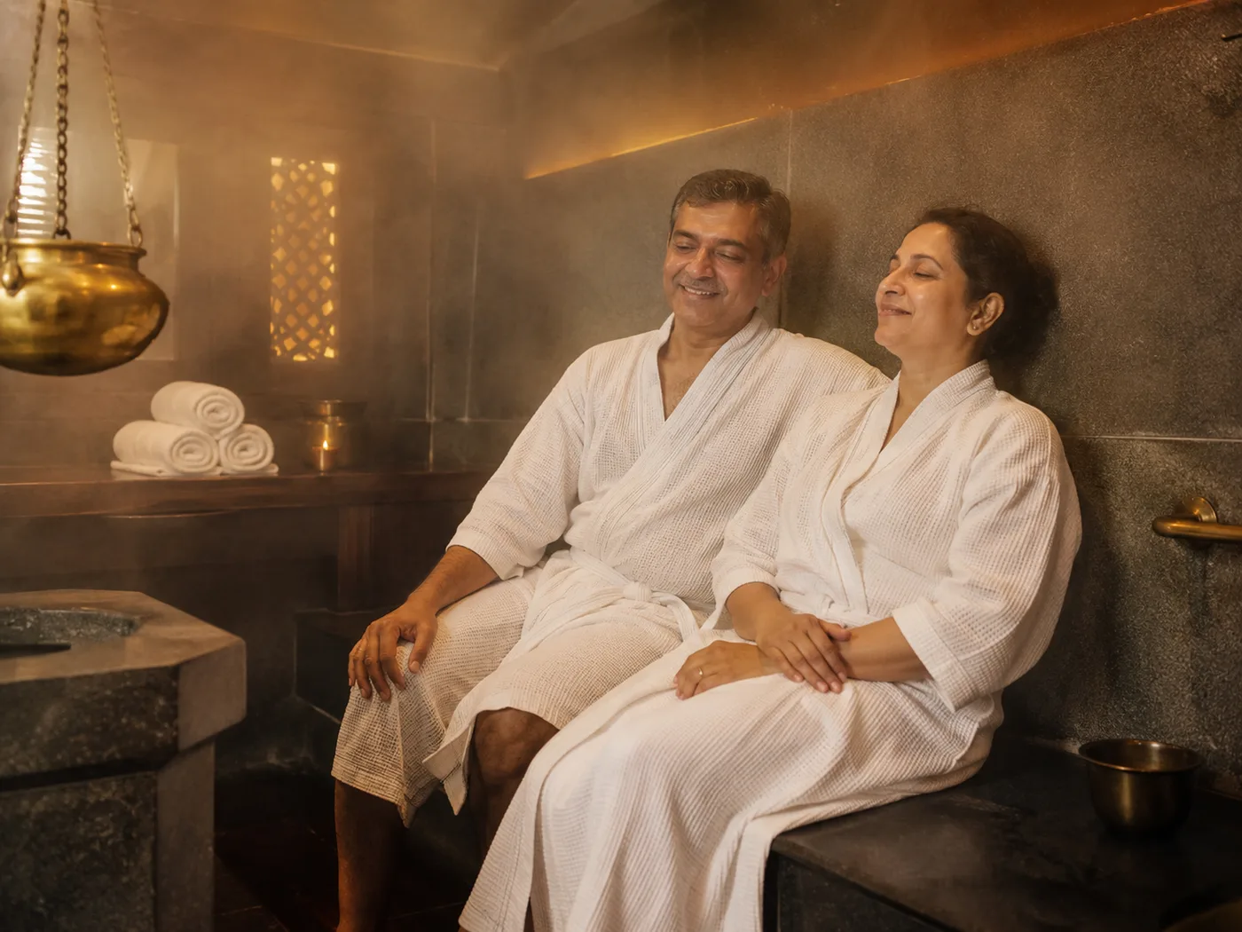 Steam Bath After Massage image
