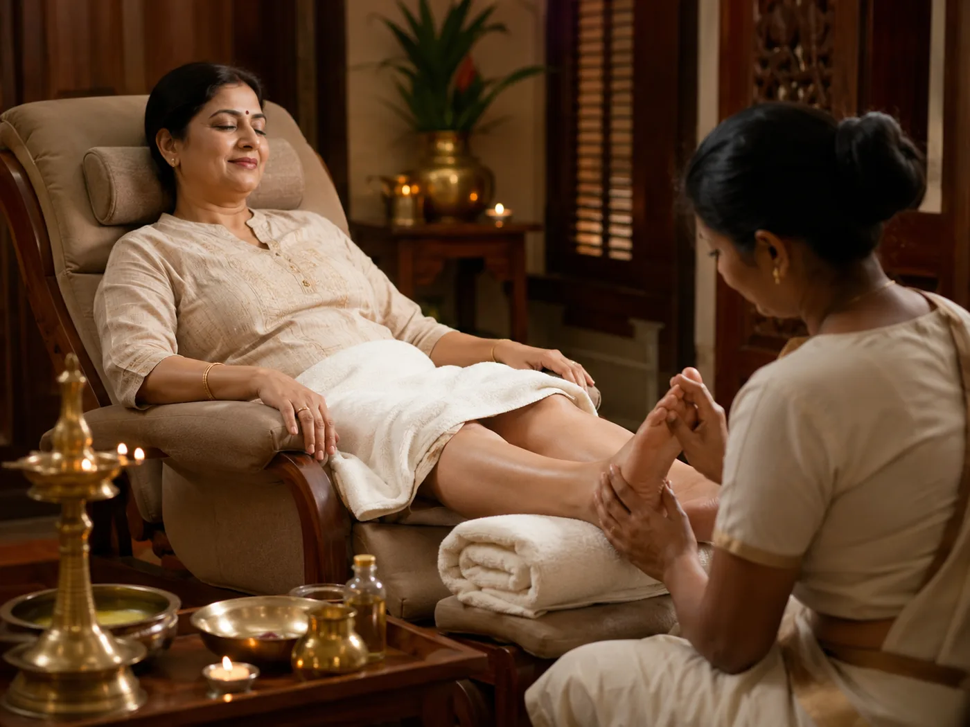Foot Reflexology & Leg Relaxation image
