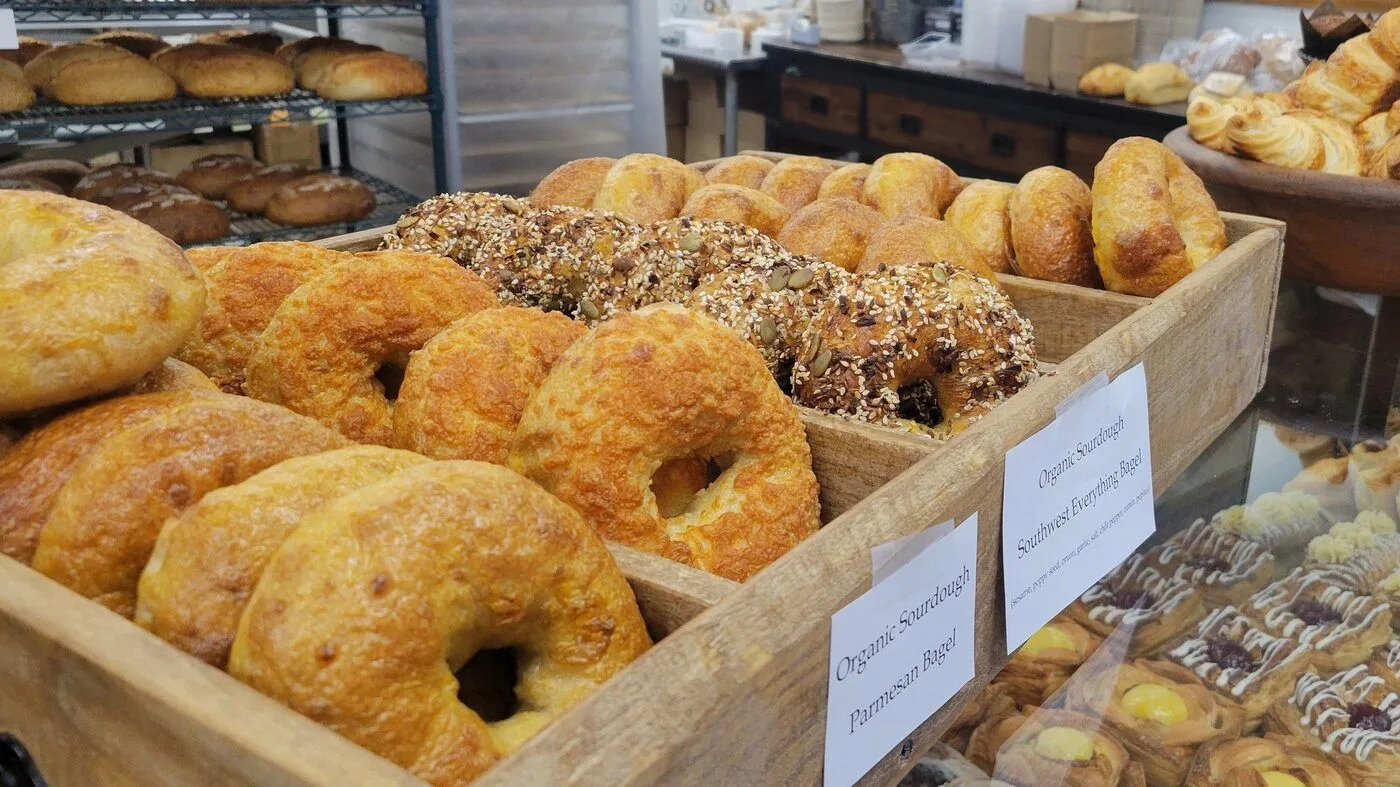 Organic Sourdough Bagels image