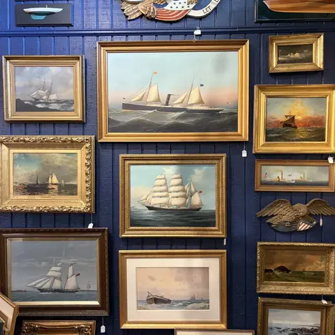 Traditional, framed art image