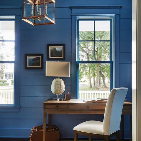 Historic Glass & Brass Interior Lantern Pendant