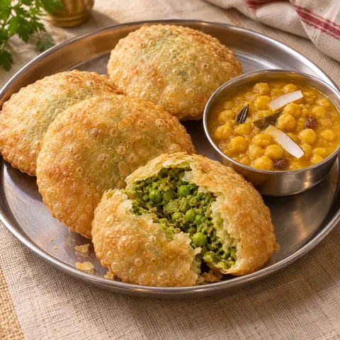 Ghugni Kochuri